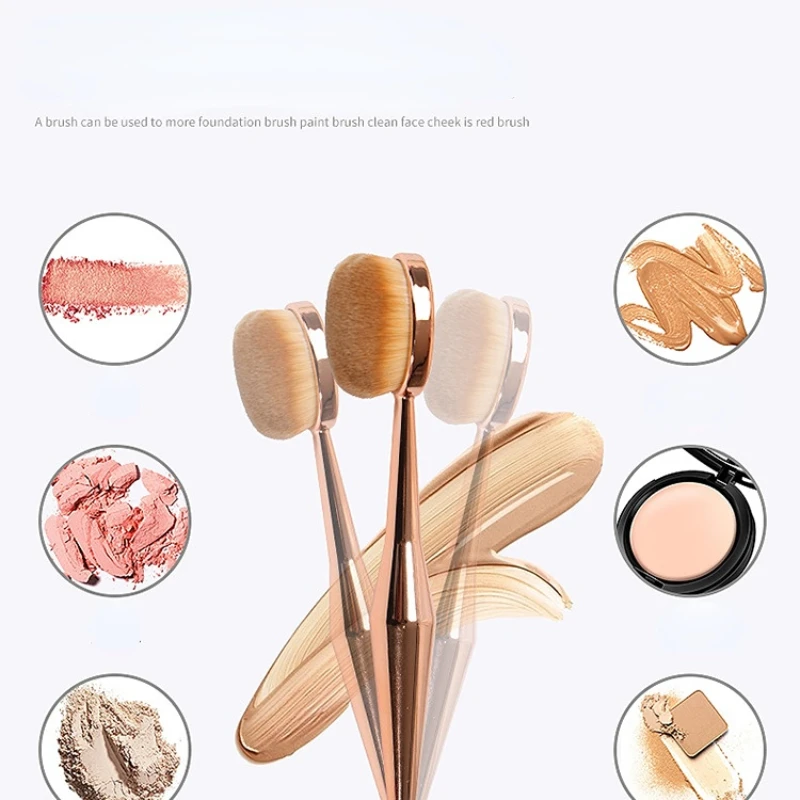Hi Tech Accessories - 1PCS Makeup Brush Toothbrush Mermaid Makeup