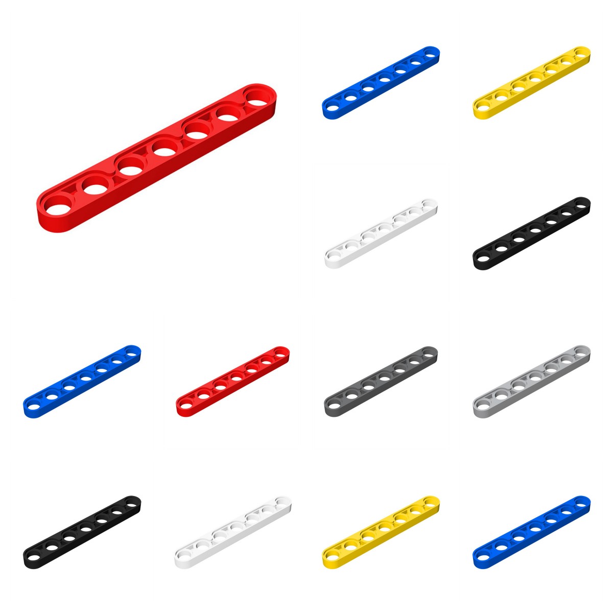 Tech X - 50pcs 32065 Liftarm Thin 1 x