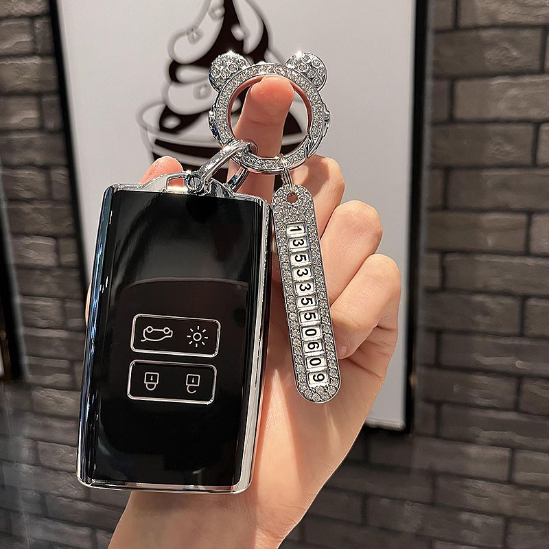 Tech Keychain Accessories - Car Key Case for Renault Megane