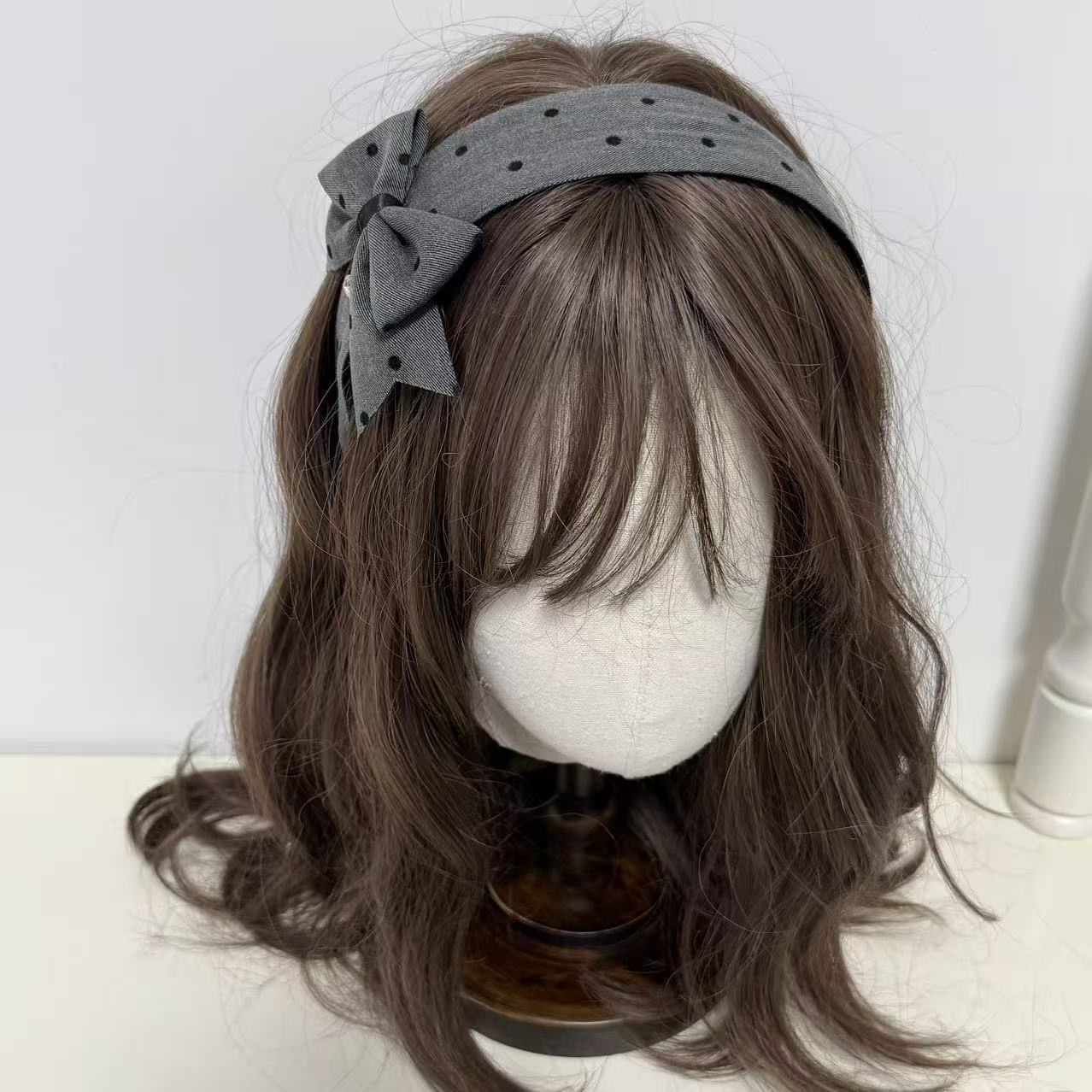 grey spot hair accessories bow - đánh giá và giá Hi Tech Accessories