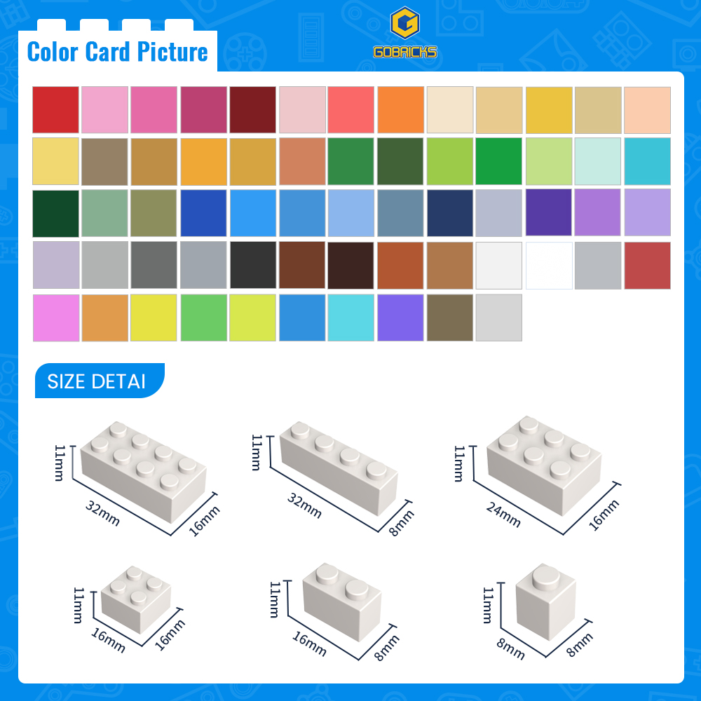 Gobricks 50pcs 3001 MOC Access - đánh giá và giá X Tech Accessories