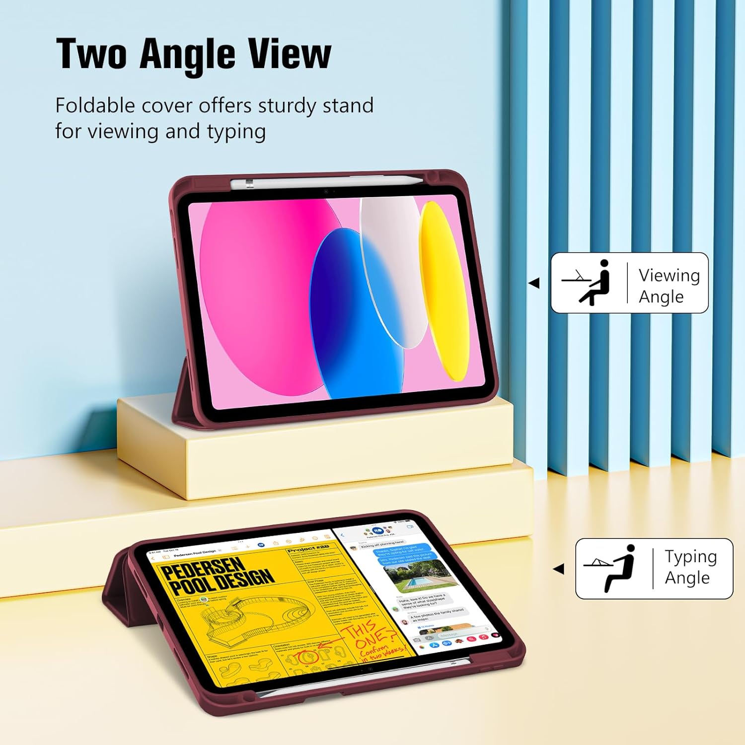Tablet Case for iPad (A16) 11t - đánh giá và giá Pen Holder Magnetic