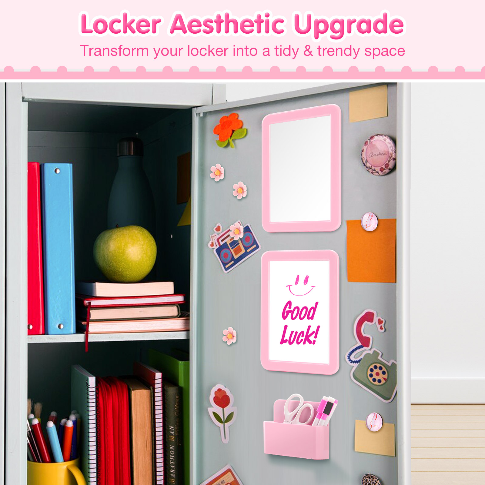 15Pcs Locker Accessories Kit M - đánh giá và giá Pen Holder Magnetic