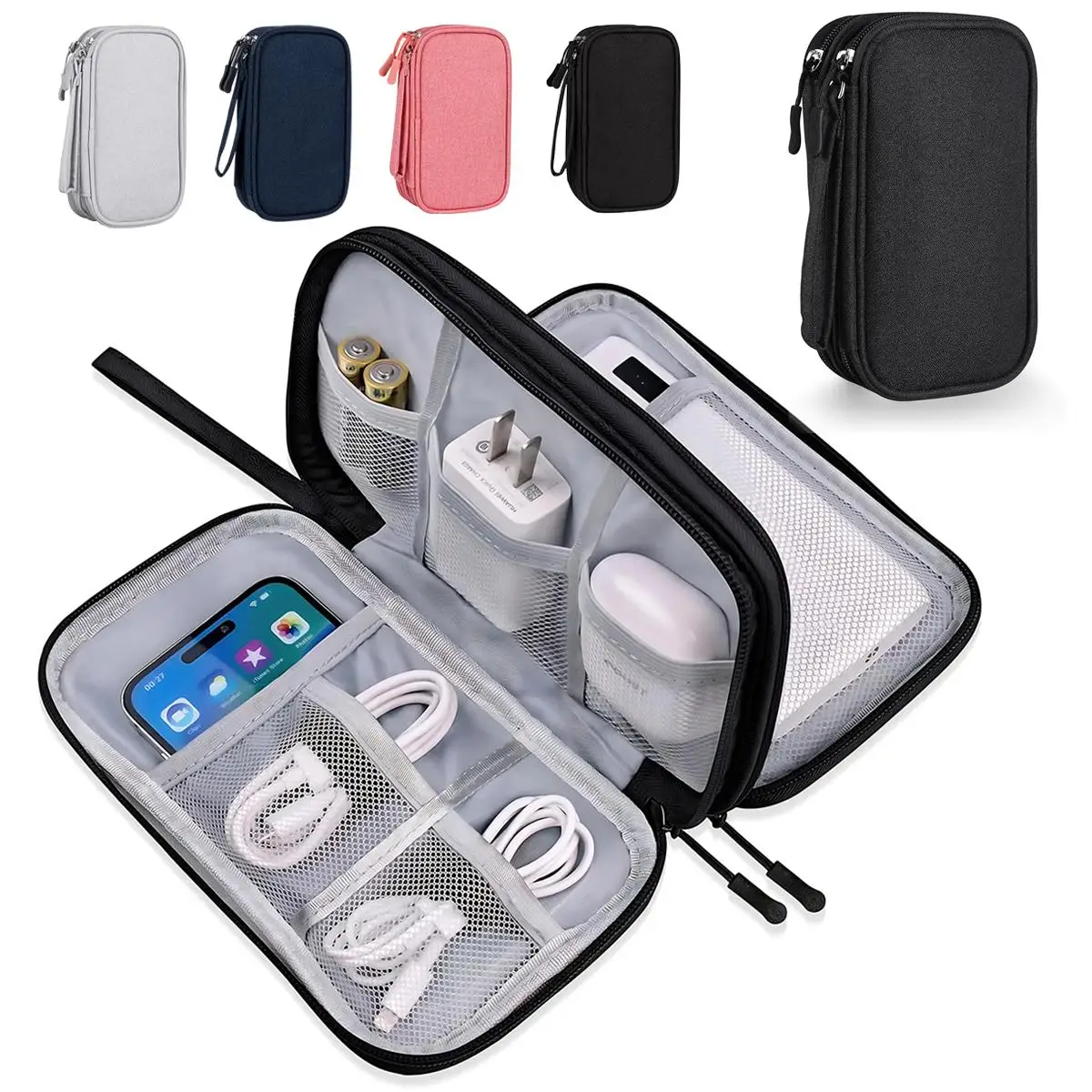 Waterproof Travel Cable Organi - đánh giá và giá Tech Accessories Hard Case