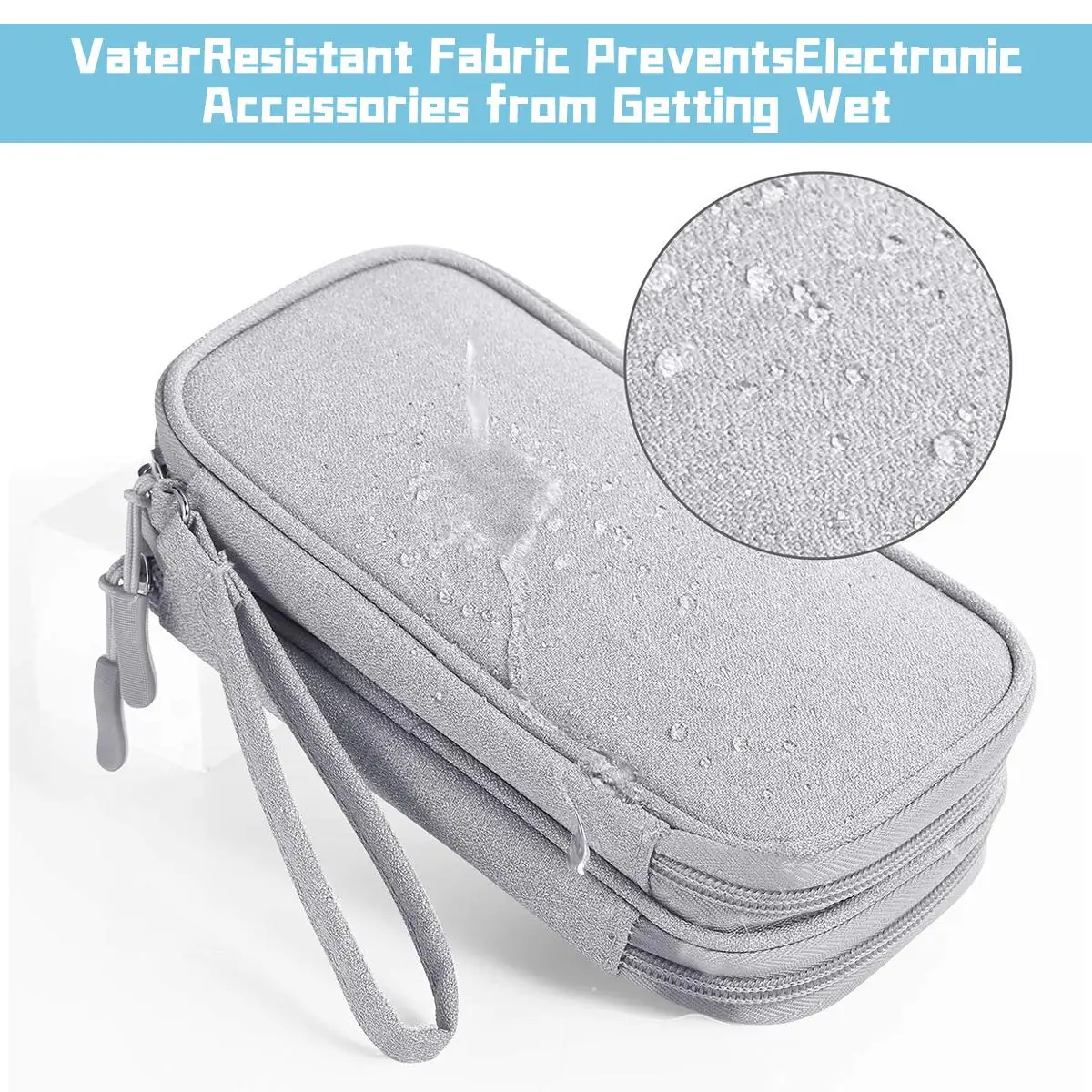 Waterproof Travel Cable Organi - đánh giá và giá Tech Accessories Hard Case