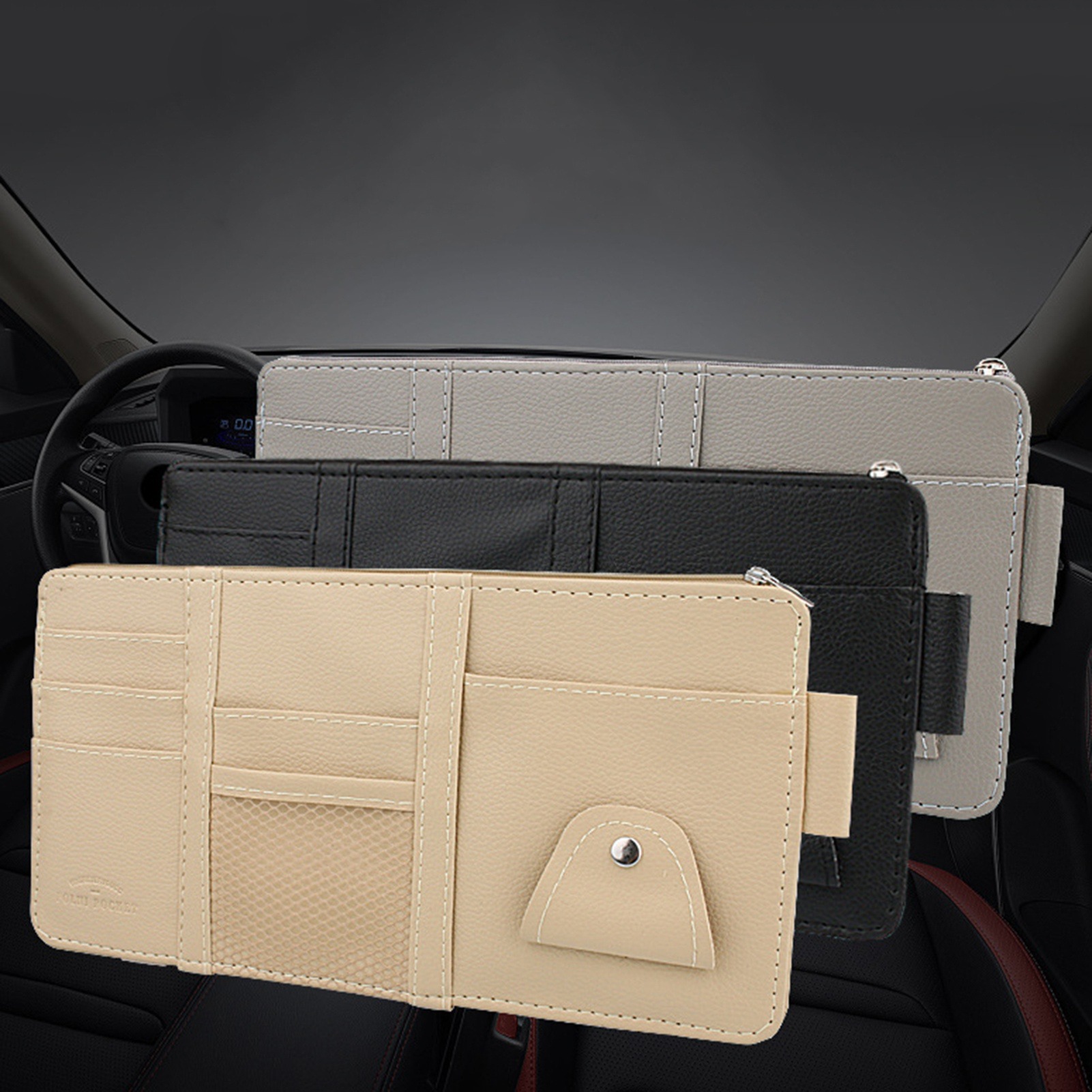 Car Sun Visor Organizer, Auto  - đánh giá và giá Tech Accessories Bag