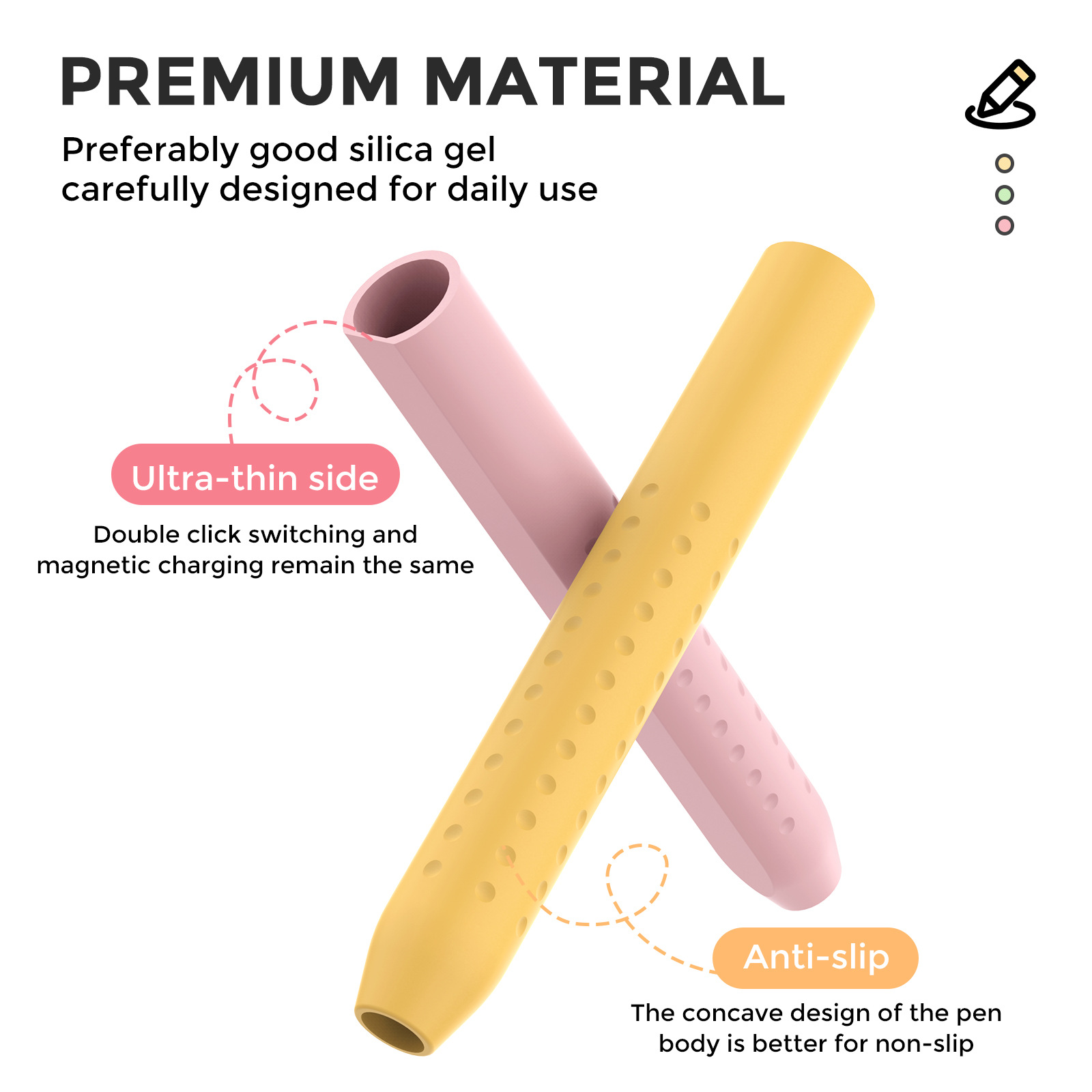 1PC Stylus Cover for Apple Pen - đánh giá và giá Pen Holder Magnetic