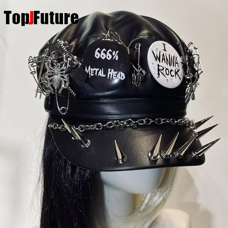 Women Men Harajuku Gothic Leat - đánh giá và giá Tech Wear Accessories