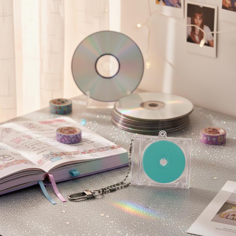 CD Disc Case Key Chain - Perip - đánh giá và giá Tech Keychain Accessories