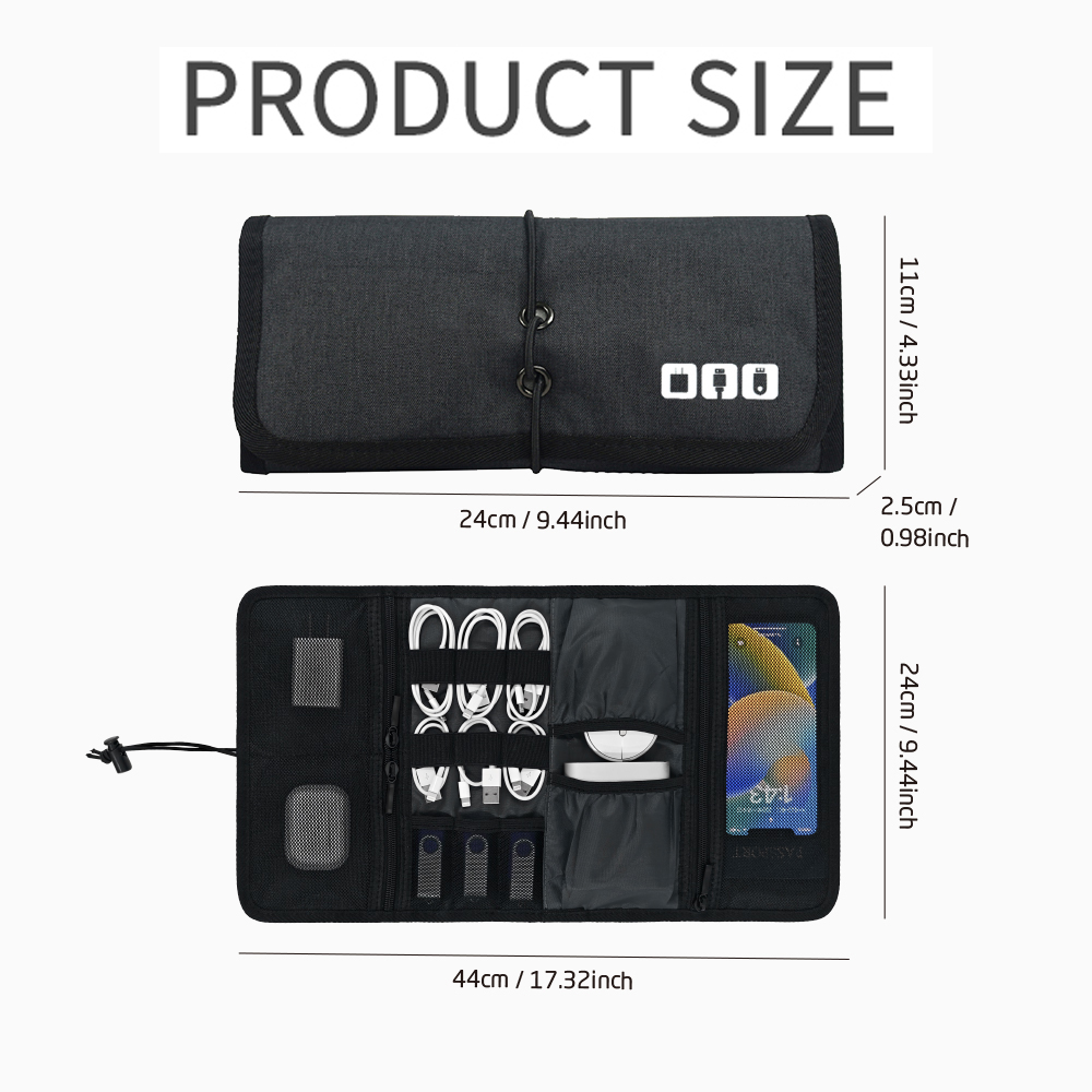 Tech Organizer Bag Cable Stora - đánh giá và giá Tech Accessories Bag